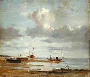 Adolph Friedrich Vollmer Die Elbe bei Blankenese Germany oil painting artist